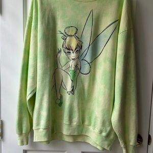 Disney Light Green Tinkerbell Top